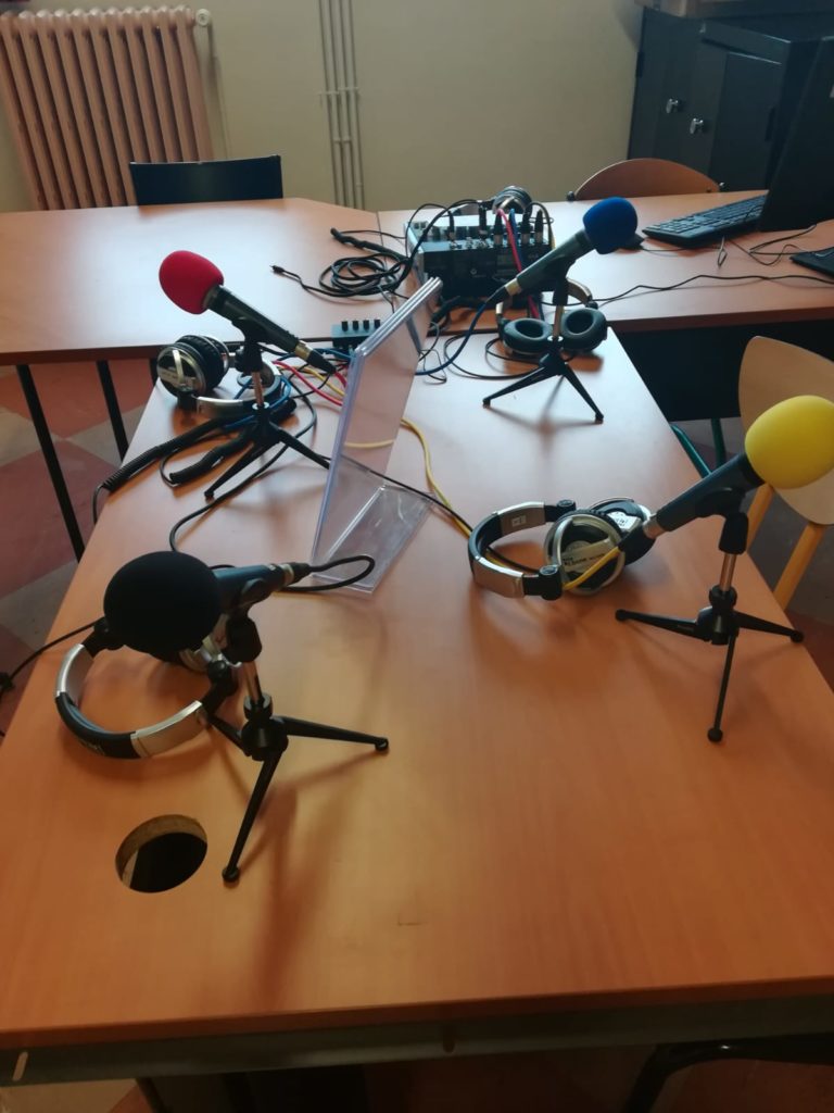 Salle de podcast